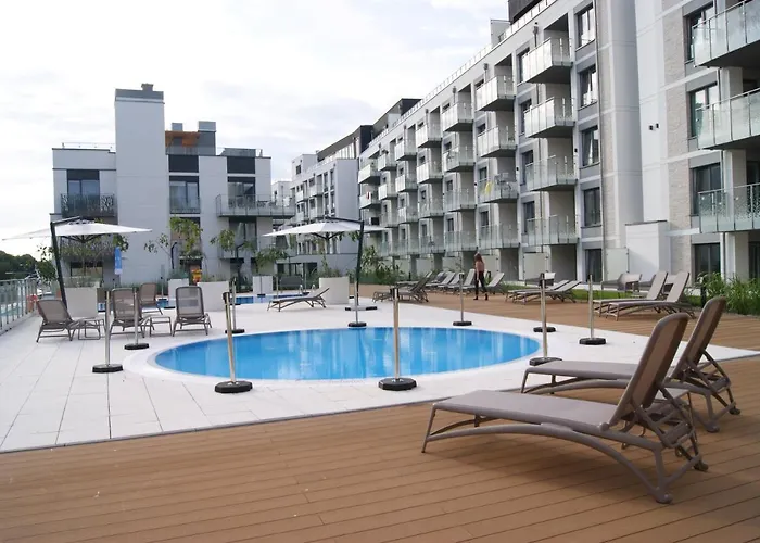 Apartament Port D216 Nadmorskie Tarasy Kolobrzeg